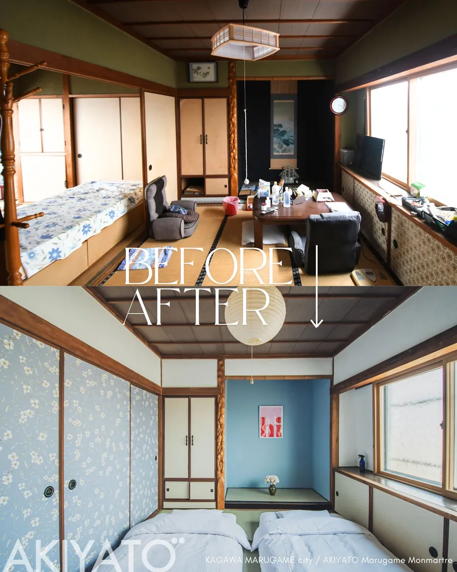 Marugame Montmartre の再生前後(10枚目)