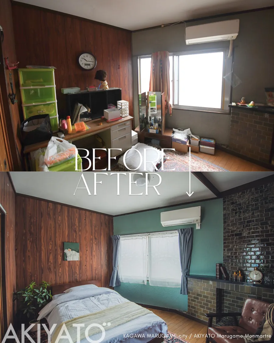 Marugame Montmartre の再生前後(15枚目)